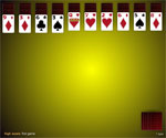 spider solitaire, 4 suited